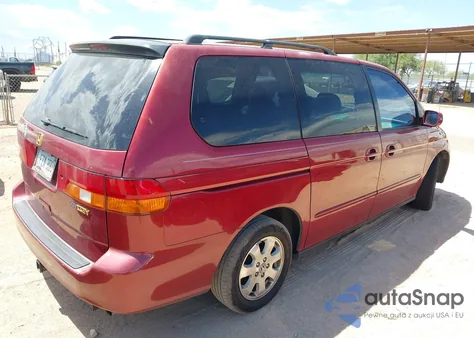 2002 Honda Odyssey Ex-L z USA, uszkodzony, nr VIN 5FNRL18932B035028